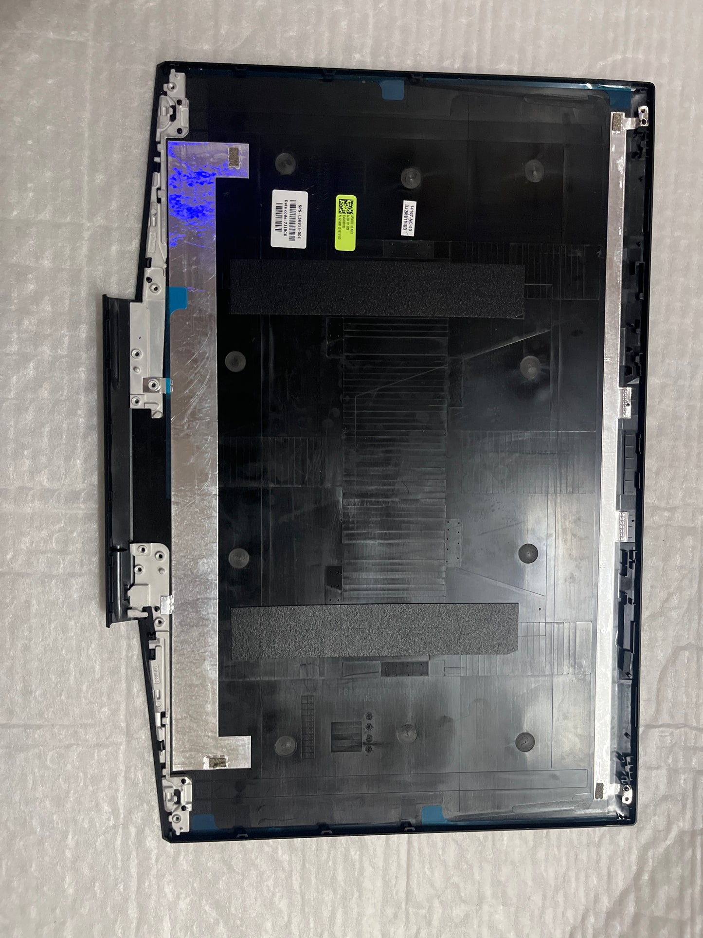 Hp Pavilion Gaming 15 DK, 15t-Dk, L58774-001 Laptop Lcd Top Cover Bezel Hinges with Touchpad Palmrest and Bottom Base Full Body Assembly