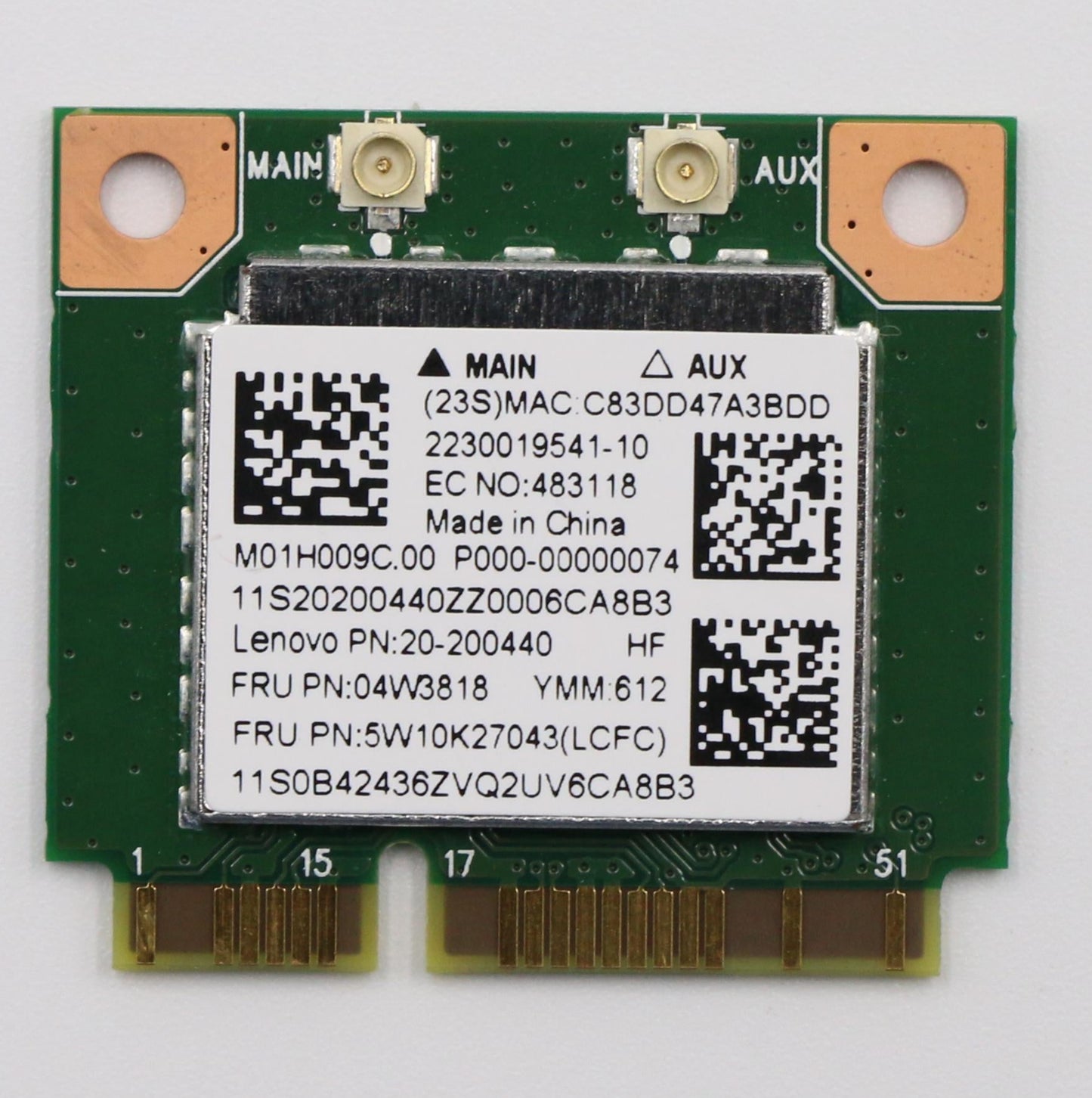 laptop internal Wi-Fi card for lenovo ideapad 100-14ibd