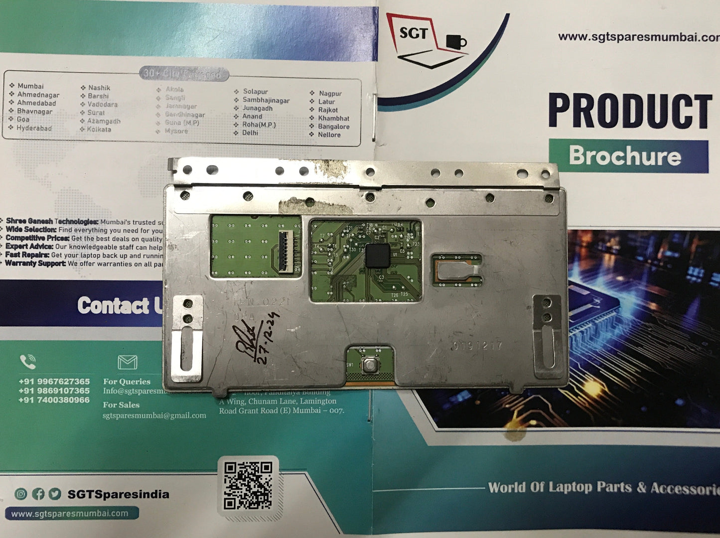 Hp Pavilion 240-g9 14s-fr, 14s-fr, 14-dq, 14s-dk, 14s- dy, 245-g9, 340s-g7, 348-g7 Touchpad Logic card (PCB)