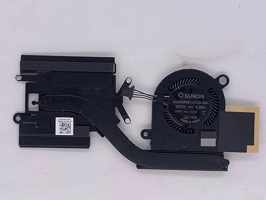 DELL Latitude 7390 2-in-1 Cooling Fan Heatsink cpu fan 034T0C 34T0C AT26B001ZAL