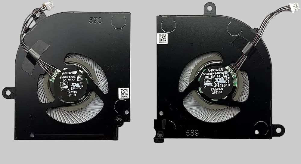 MSI Stealth 15M A11 A11UEK A11SDK A11SEK MS-1562 MS-1563 BS5405HS-U4W BS5405HS-U4X CPU FAN / FAN