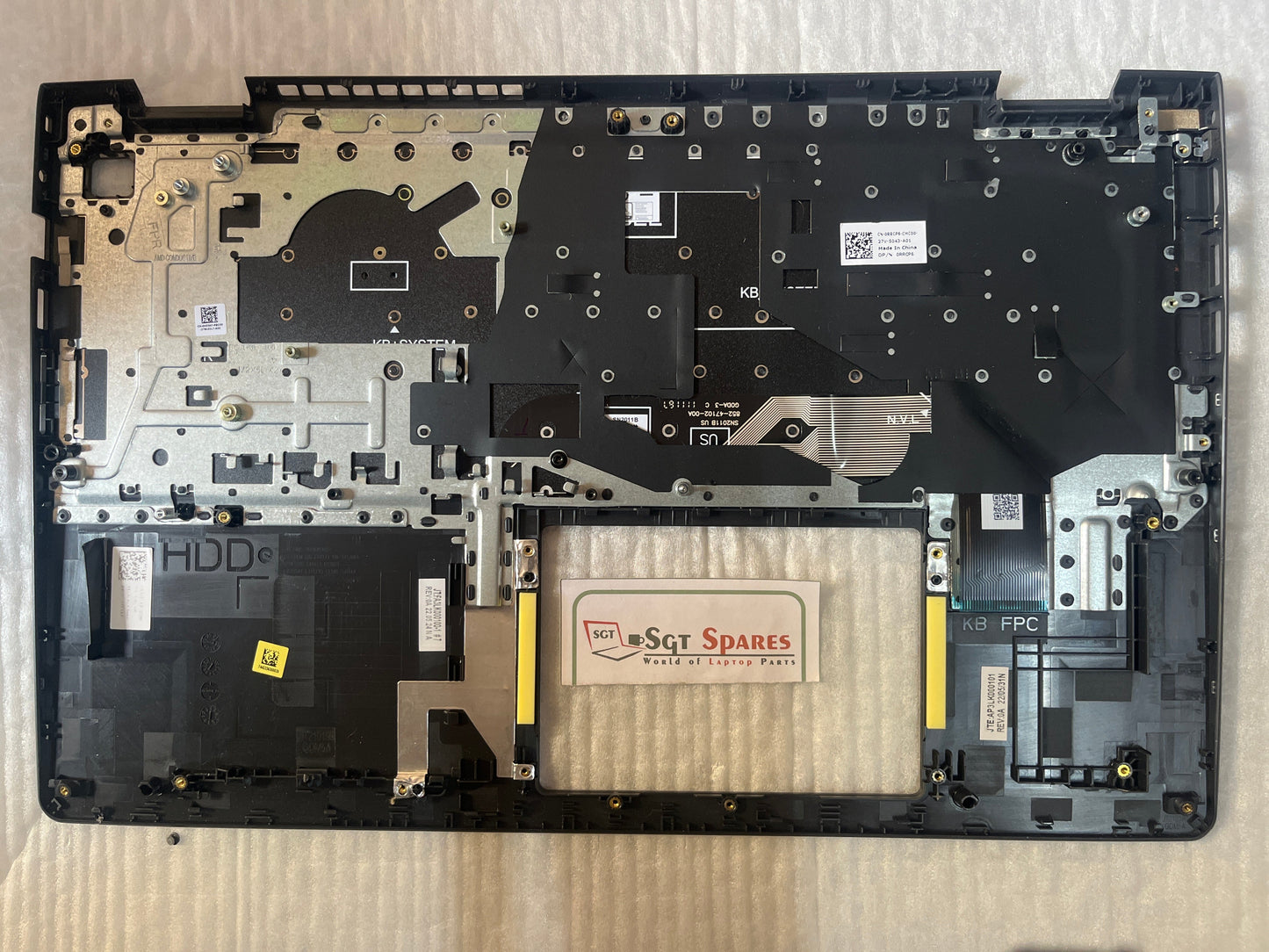 DELL INSPRION 3510, 3511, 3515, 3520, 3525, VOSTRO 3510, 3511, 3515, 3520, 3525 Palmrest (Touchpad) with Bottom Base (CD Body)