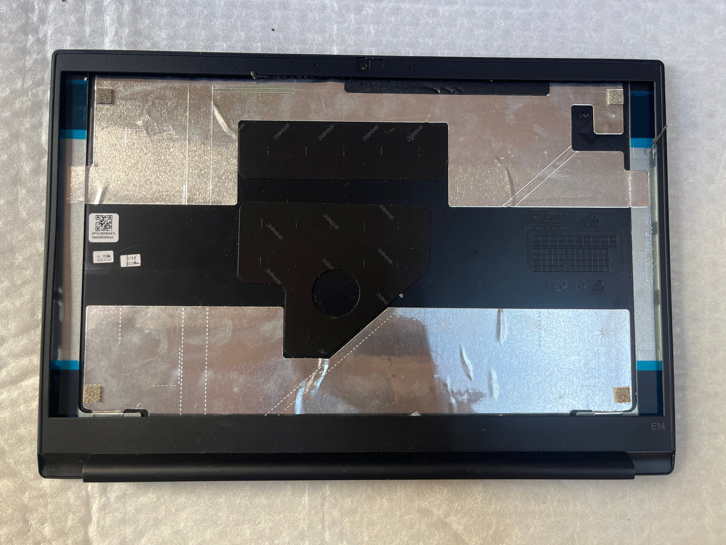 LAPTOP LCD TOP COVER WITH BAZEL FOR LENOVO THINKPAD E14 GEN2, E14-GEN2, E14-GEN3, E14-GEN4