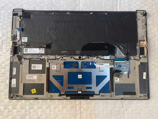 LAPTOP PALMREST TOUCHPAD WITH KEYBOARD FOR DELL XPS 9500, 9510, 9520, 9530 09g6kd