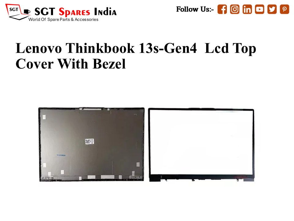 LAPTOP LCD TOP COVER WITH BAZEL FOR LENOVO THINKBOOK 13S-GEN4,
