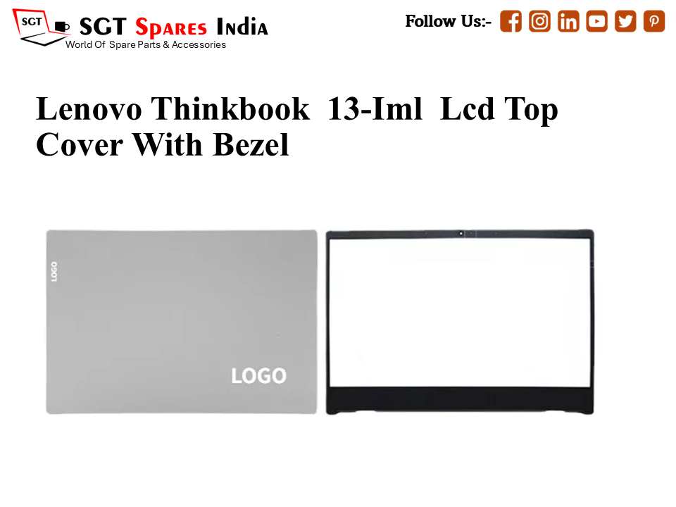 LAPTOP LCD TOP COVER WITH BAZEL FOR LENOVO THINKBOOK 13-IML,