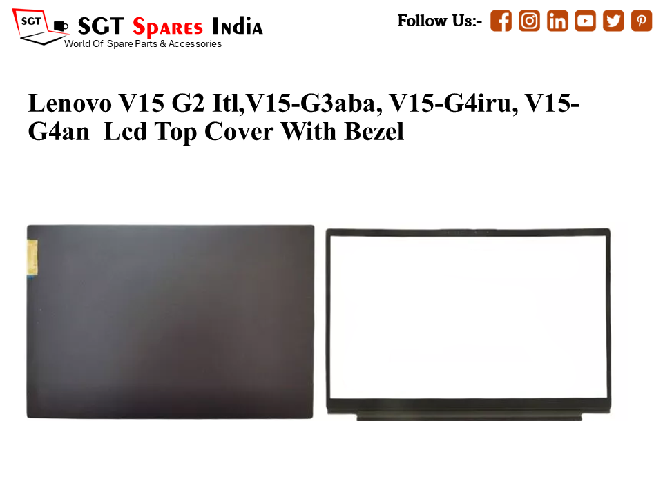 LAPTOP LCD TOP COVER WITH BAZEL FOR LENOVO V15 G2 ITL,V15-G3ABA, V15-G4IRU, V15-G4AN