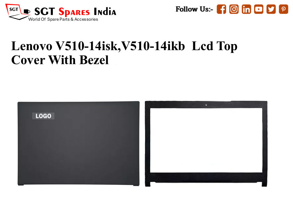 LAPTOP LCD TOP COVER WITH BAZEL FOR LENOVO V510-14ISK,V510-14IKB