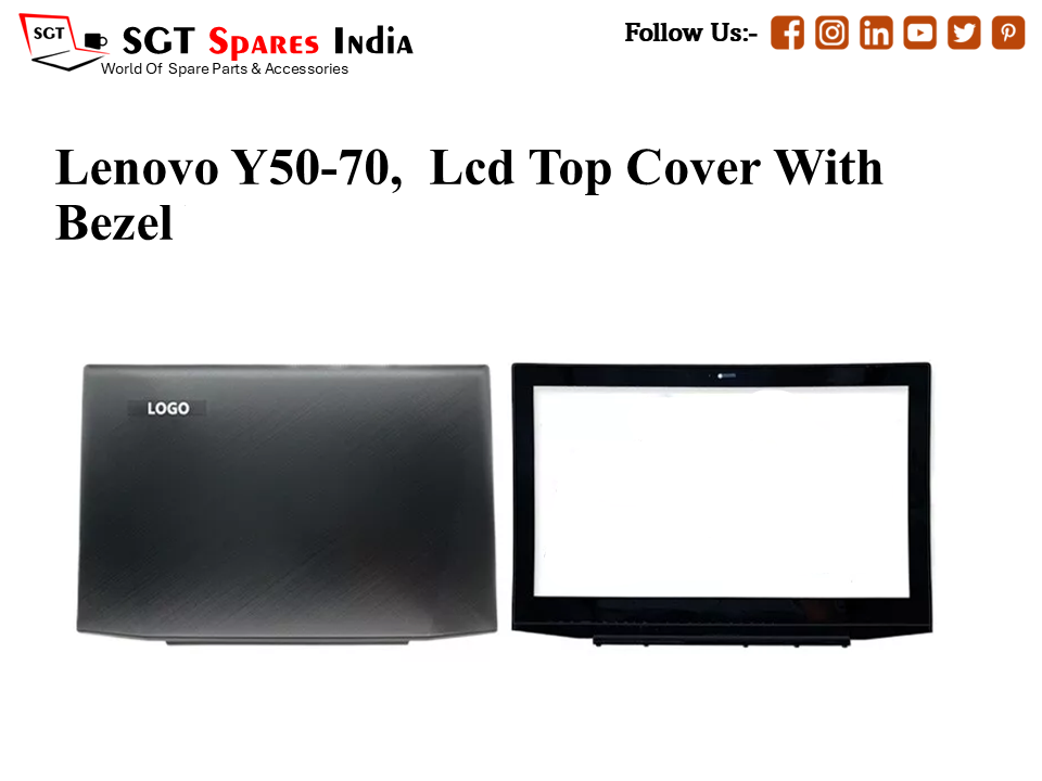 LAPTOP LCD TOP COVER WITH BAZEL FOR LENOVO Y50-70,