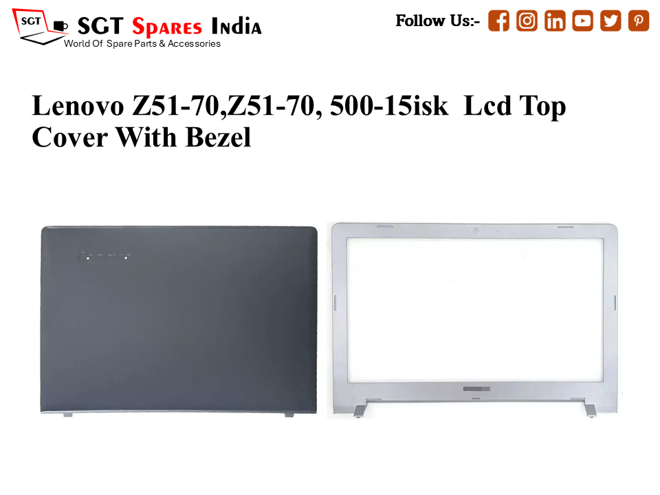 LAPTOP LCD TOP COVER WITH BAZEL FOR LENOVO Z51-70,Z51-70, 500-15ISK