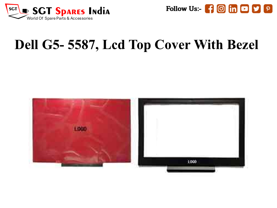 LAPTOP LCD TOP COVER WITH BAZEL FOR DELL G5-5587,