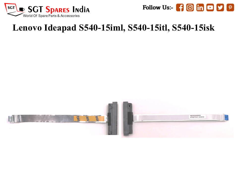 Le-novo Ideapad S540-15iml, S540-15itl, S540-15isk Laptop Hard-Disk (HDD) Cable