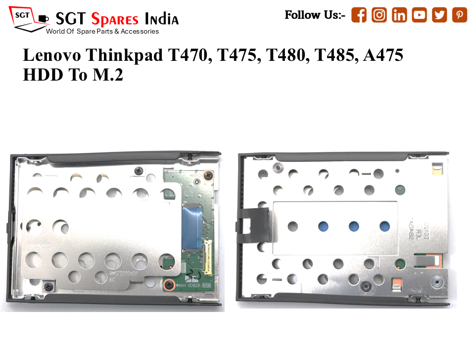 Le-novo Thinkpad T470, T475, T480, T485, A475 HDD To M.2 Laptop Hard-Disk (HDD) Cable