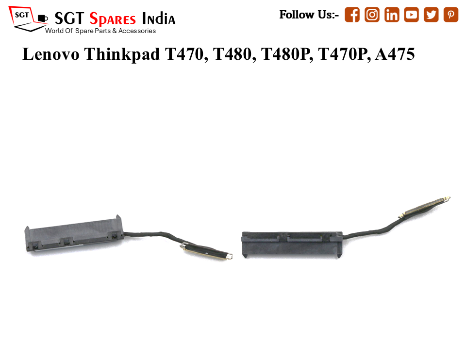 Le-novo Thinkpad T470, T480, T480P, T470P, A475 Laptop Hard-Disk (HDD) Cable