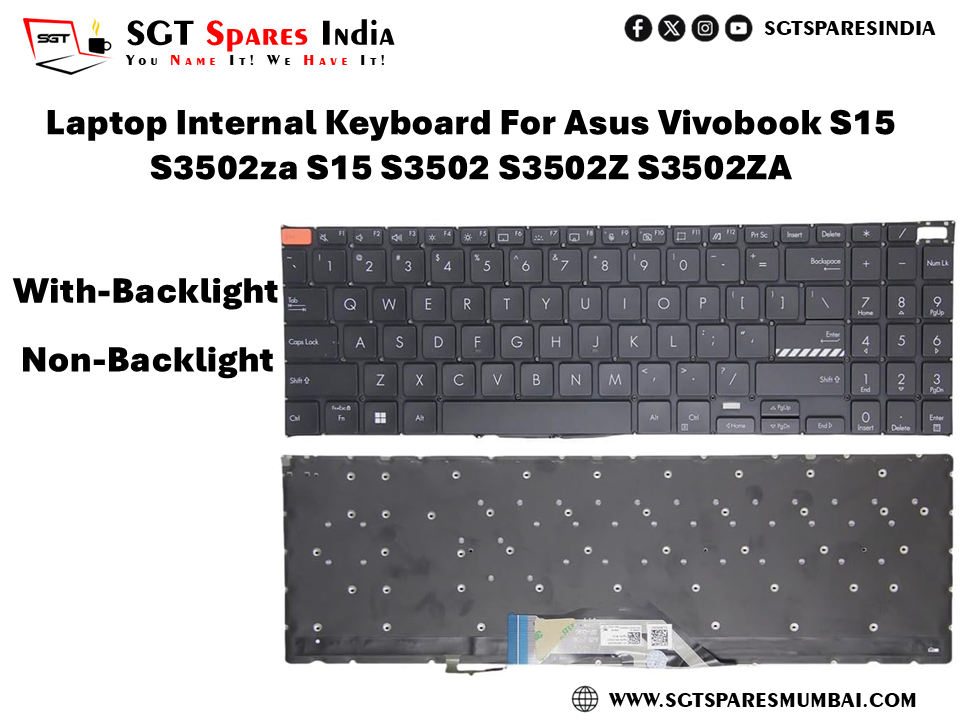 Laptop Internal Keyboard For Asus Vivobook S15 S3502za S15 S3502 S3502Z S3502ZA With-Backlight Non-Backlight