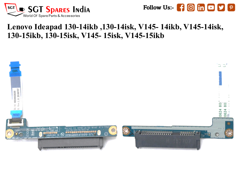 Le-novo Ideapad 130-14ikb ,130-14isk, V145- 14ikb, V145-14isk, 130-15ikb, 130-15isk, V145- 15isk, V145-15ikb Laptop Hard-Disk (HDD) Cable