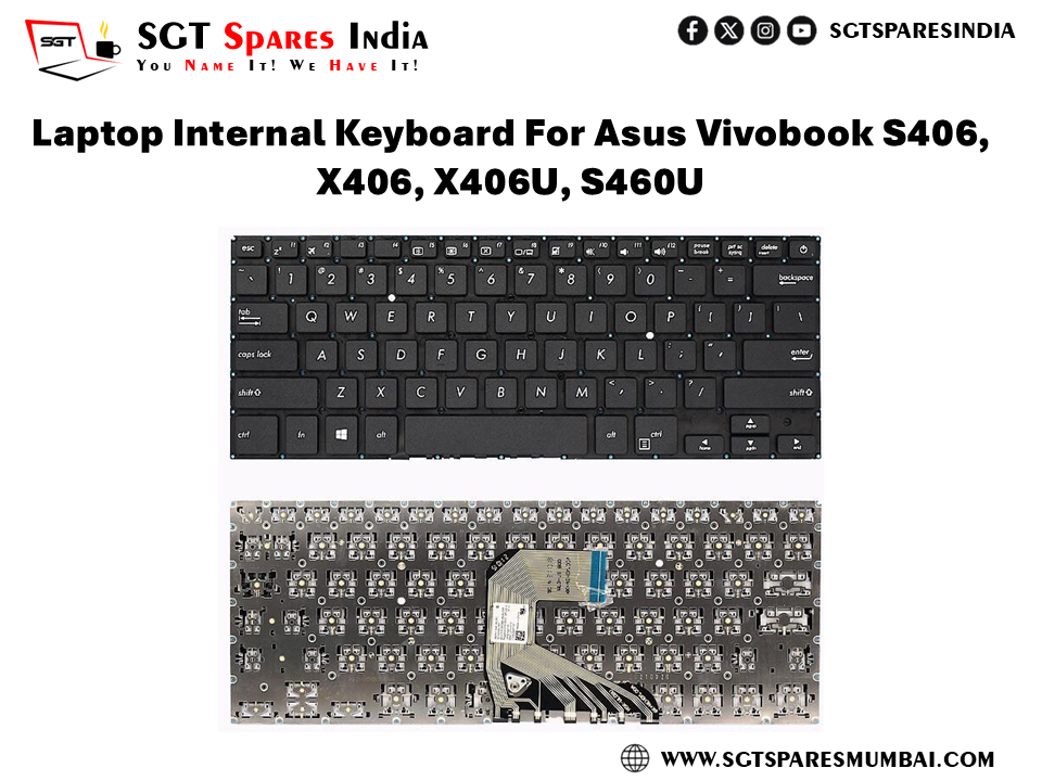 Laptop Internal Keyboard For Asus Vivobook S406, X406, X406U, S460U