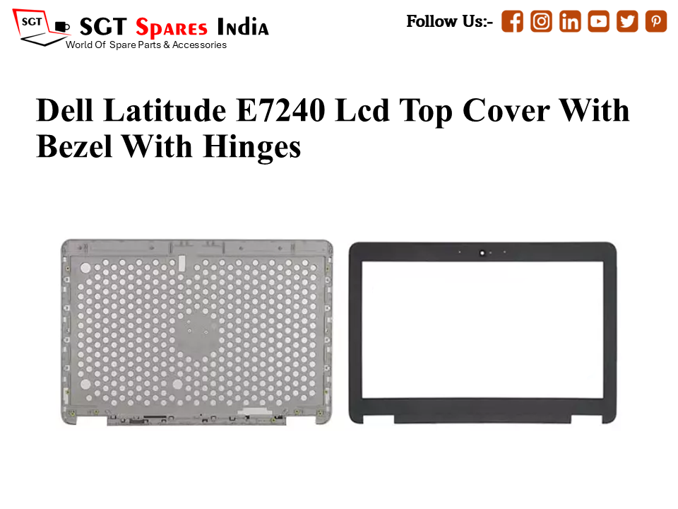 LAPTOP LCD TOP COVER WITH BAZEL FOR DELL LATTITUDE E7240,