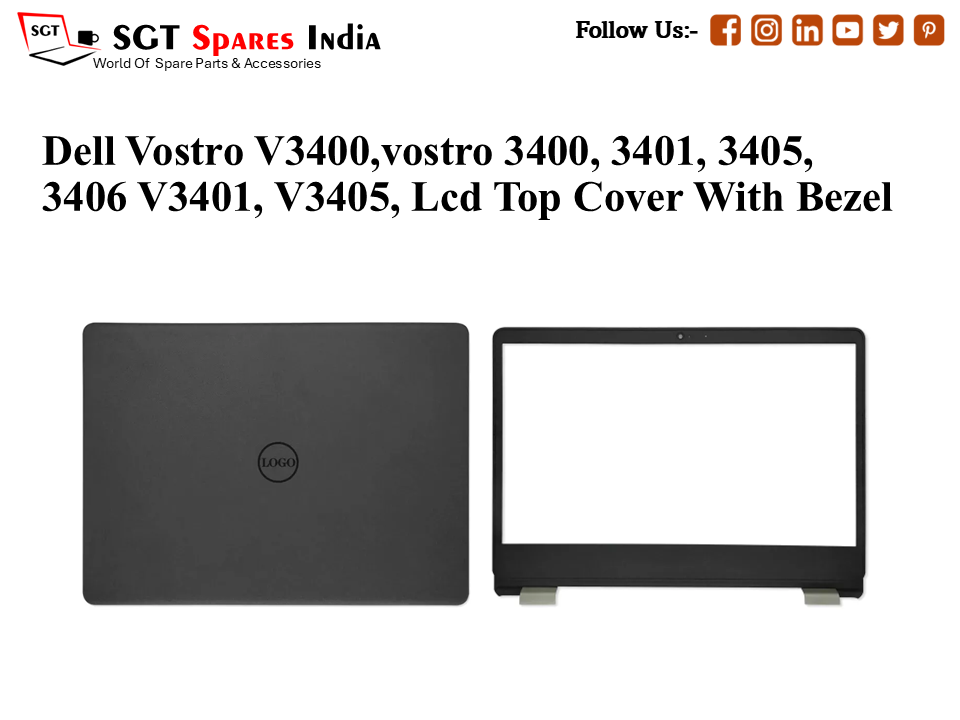 LAPTOP LCD TOP COVER WITH BAZEL FOR DELL VOSTRO V3400,vostro 3400, 3401, 3405, 3406 v3401, v345