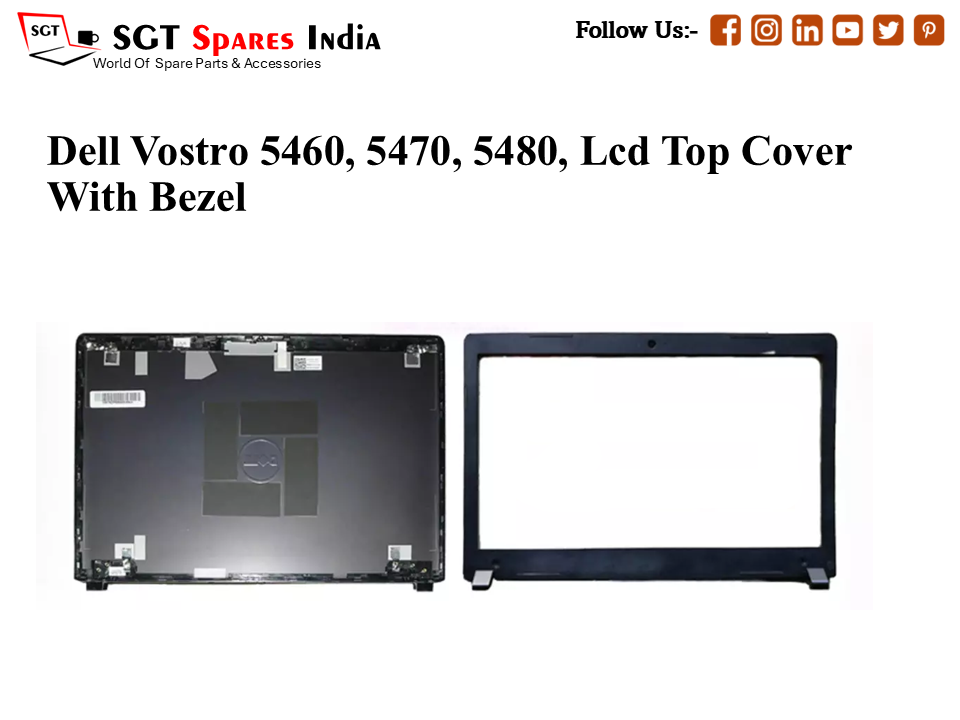 LAPTOP LCD TOP COVER WITH BAZEL FOR DELL VOSTRO 5460, 5470, 5480, V5460, V5470, V5480