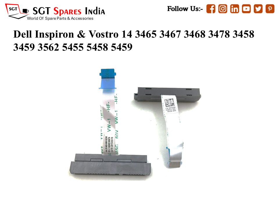 D-ell Inspiron & Vostro 14 3465 3467 3468 3478 3458 3459 3562 5455 5458 5459 Laptop Hard-Disk (HDD) Cable