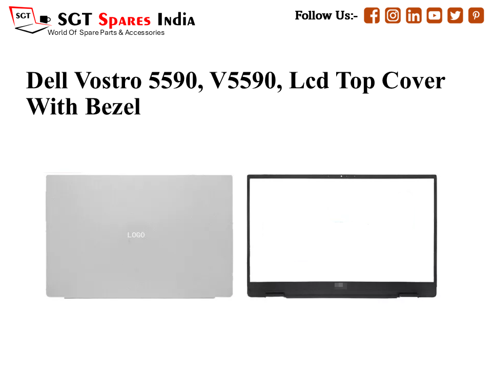 LAPTOP LCD TOP COVER WITH BAZEL FOR DELL VOSTRO 5590, V5590,