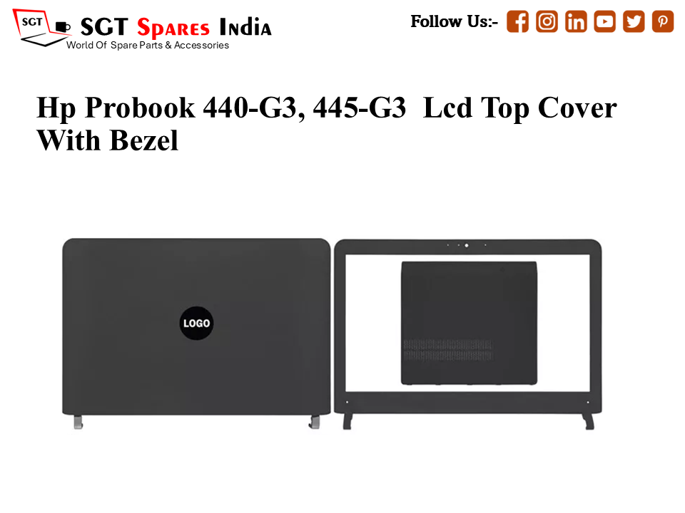 LAPTOP LCD TOP COVER WITH BAZEL FOR HP PROBOOK 440-G3,445-G3