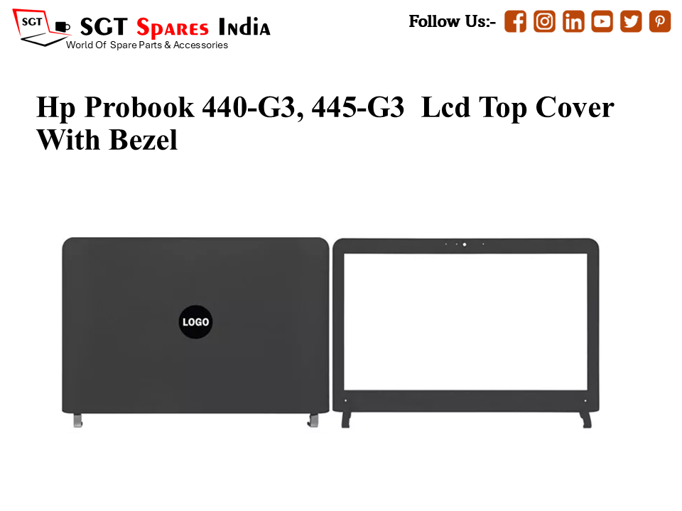 LAPTOP LCD TOP COVER WITH BAZEL FOR HP PROBOOK  440-G3,445-G3