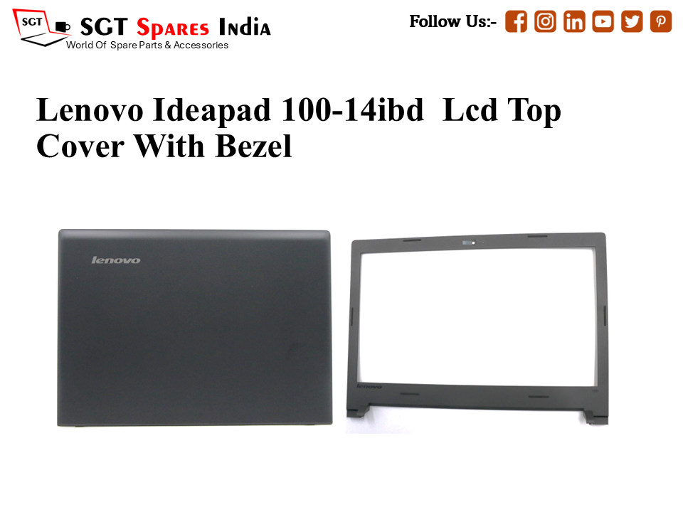 LAPTOP LCD TOP COVER WITH BAZEL FOR LENOVO IDEAPAD 100-14IBD,