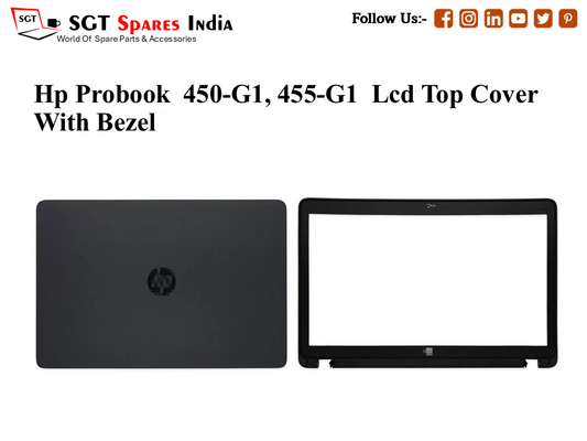LAPTOP LCD TOP COVER WITH BAZEL FOR HP PROBOOK  450-G1,455-G1
