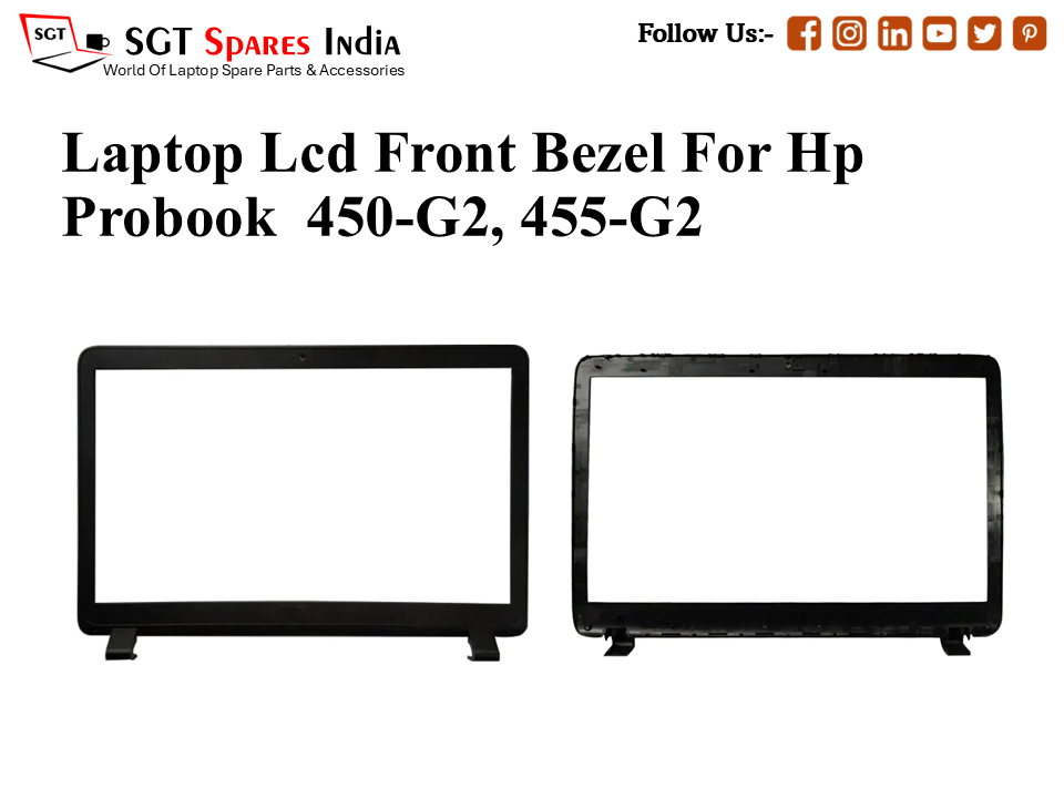 Laptop Lcd Front Bezel For Hp Probook 450-G2, 455-G2