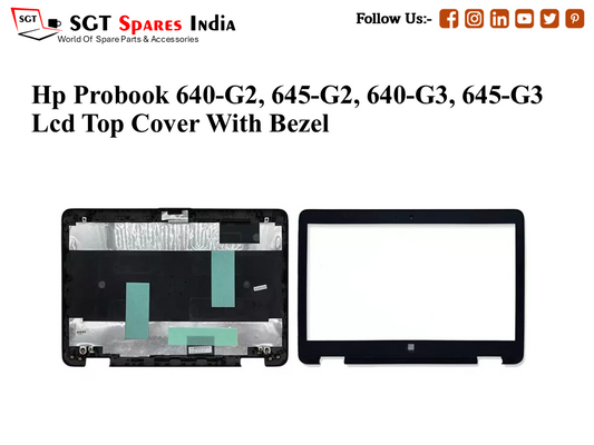LAPTOP LCD TOP COVER WITH BAZEL FOR HP PROBOOK  640-G2,645-G2, 640-G3, 645-G3