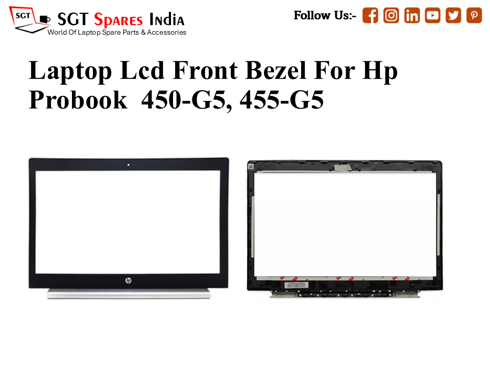 Laptop Lcd Front Bezel For Hp Probook 450-G5, 455-G5