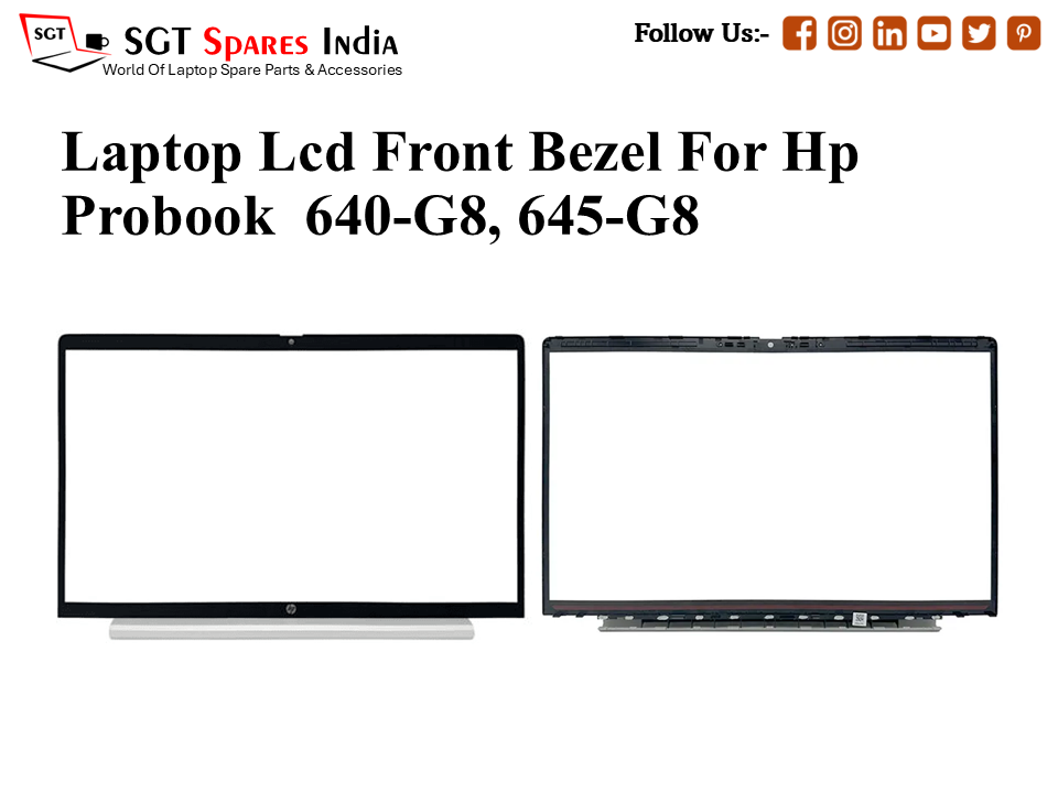 Laptop Lcd Front Bezel For Hp Probook 640-G8, 645-G8