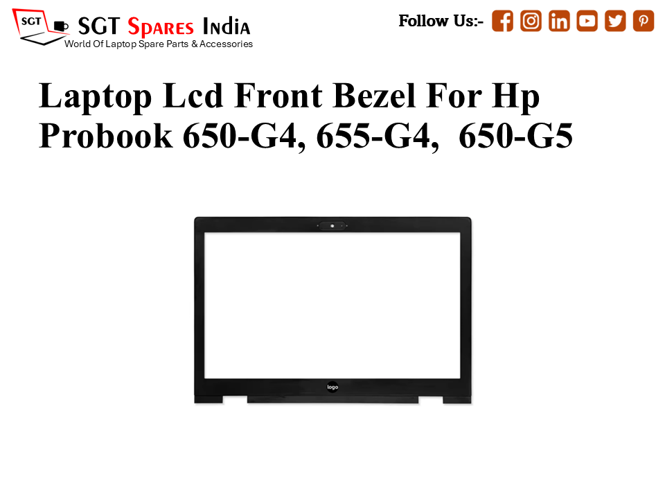 Laptop Lcd Front Bezel For Hp Probook 650-G4, 655-G4, 650-G5