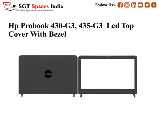 LAPTOP LCD TOP COVER WITH BAZEL FOR HP PROBOOK  430-G3, 435-G3