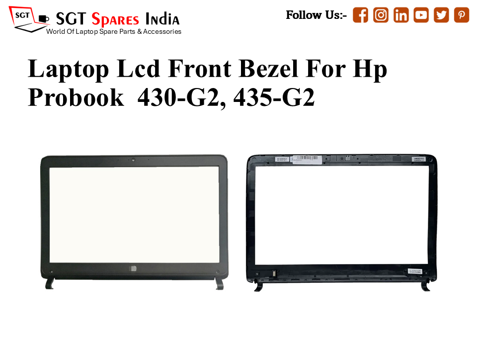 Laptop Lcd Front Bezel For Hp Probook 430-G2, 435-G2