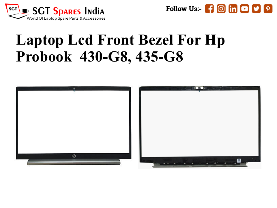 Laptop Lcd Front Bezel For Hp Probook 430-G8, 435-G8
