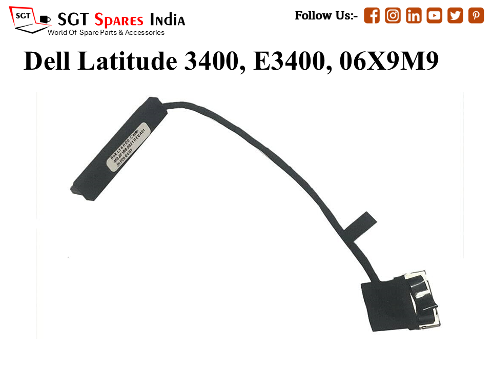 D-ell Latitude 3400, E3400, 06X9M9 Laptop Hard-Disk (HDD) Cable