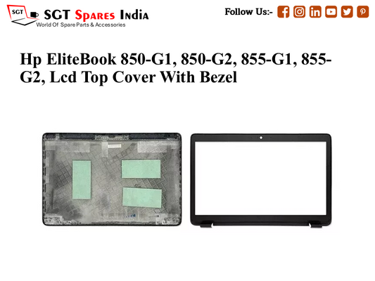 LAPTOP LCD TOP COVER WITH BAZEL FOR HP ELITEBOOK 750-G1 750-G2 850-G1,850-G2, 855-G1, 855-G2