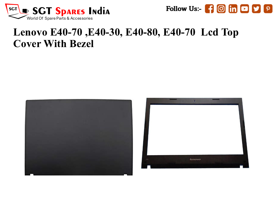 LAPTOP LCD TOP COVER WITH BAZEL FOR LENOVO E40-70 ,E40-30, E40-80, E40-70