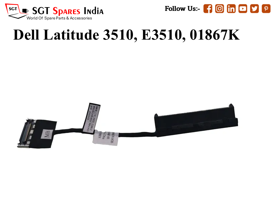 D-ell Latitude 3510, E3510, 01867K Laptop Hard-Disk (HDD) Cable