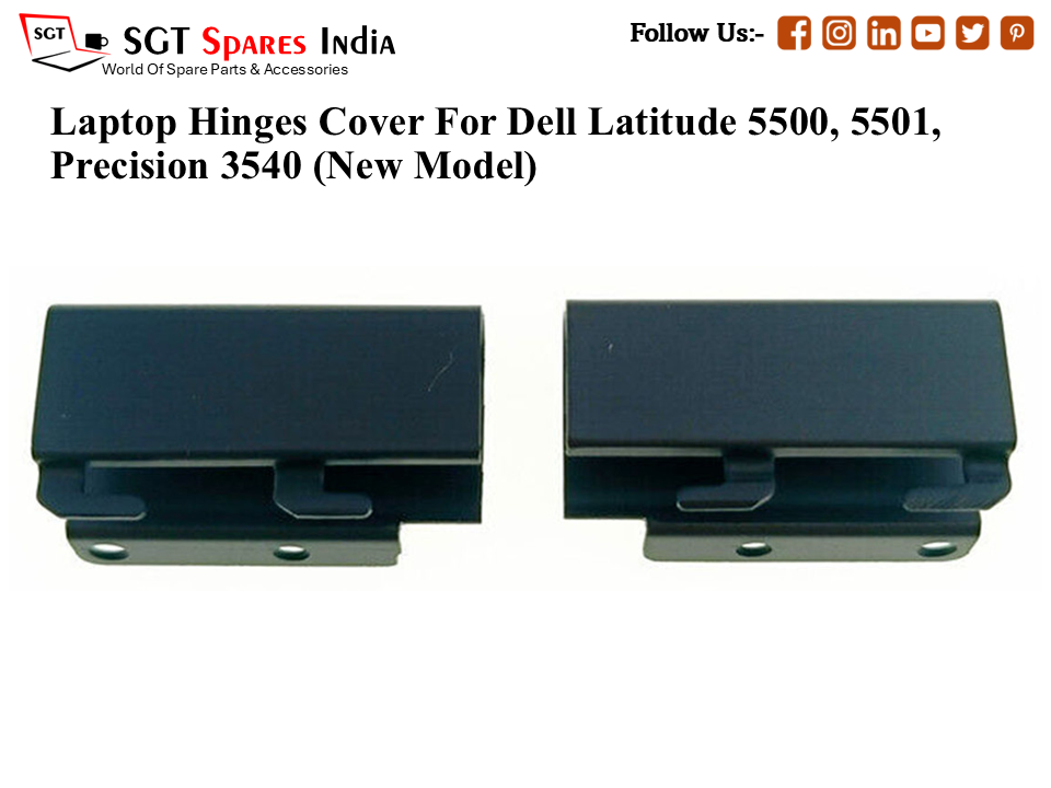 D-ell Latitude 5500, 5501, Precision 3540 (New Model) Laptop Hinges Cover (Capp)