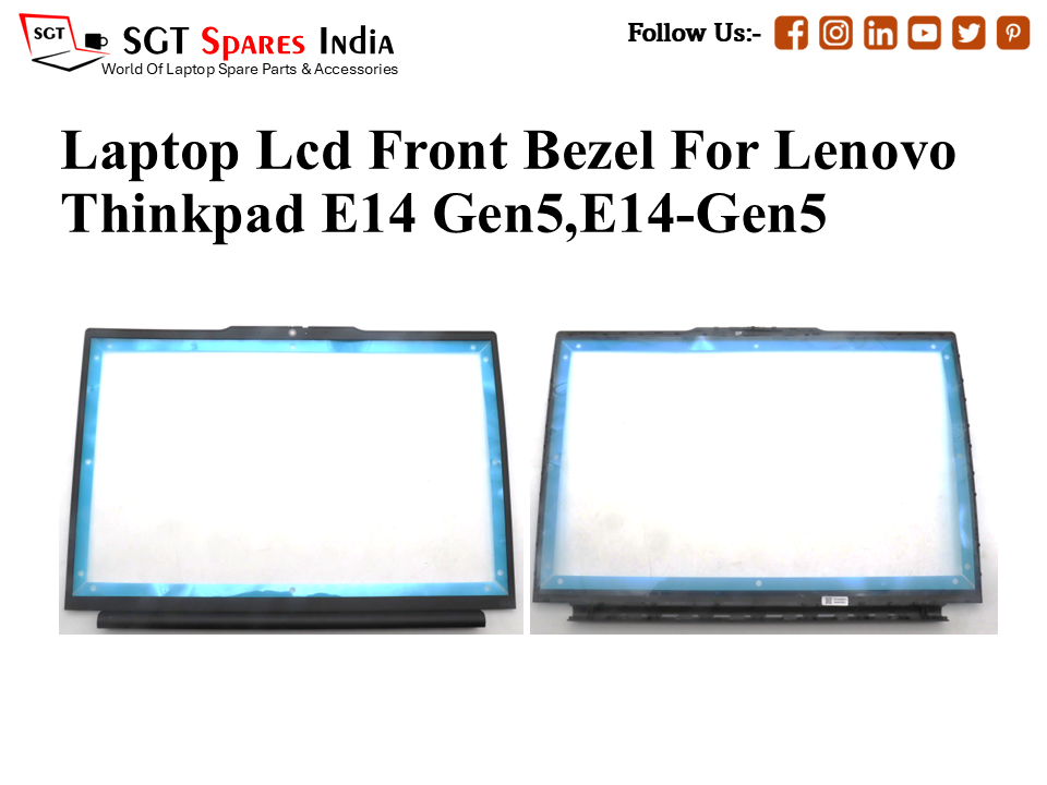 Laptop Lcd Front Bezel For Lenovo Thinkpad E14 Gen5, E14-Gen5