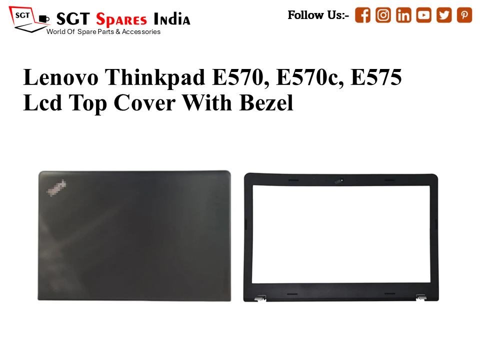 LAPTOP LCD TOP COVER WITH BAZEL FOR LENOVO THINKPAD E570, E570C, E575