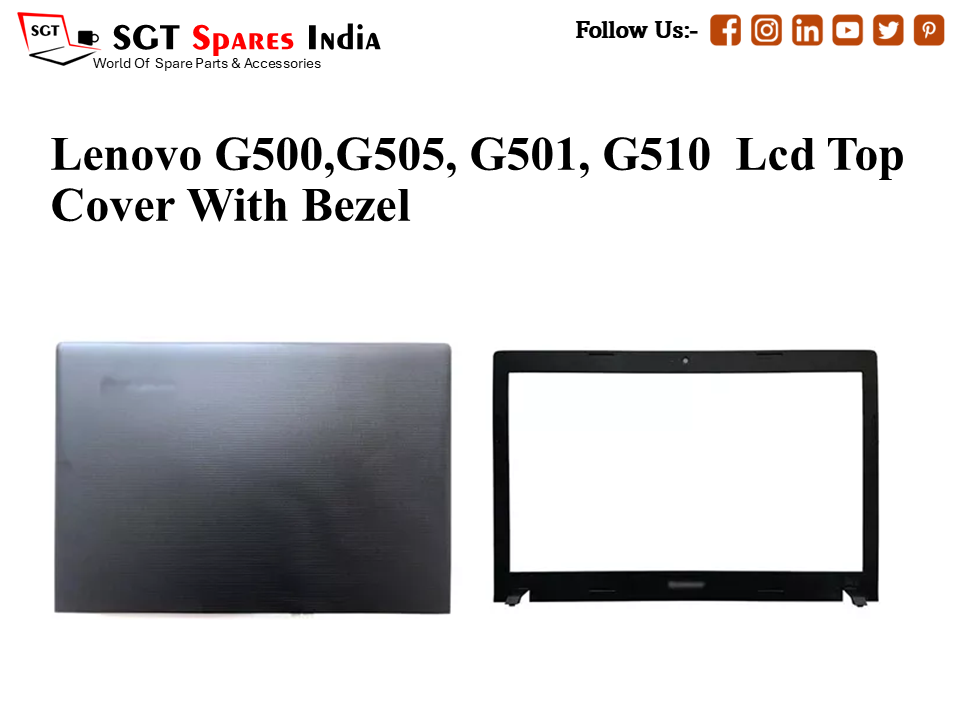 LAPTOP LCD TOP COVER WITH BAZEL FOR LENOVO G500,G505, G501, G510