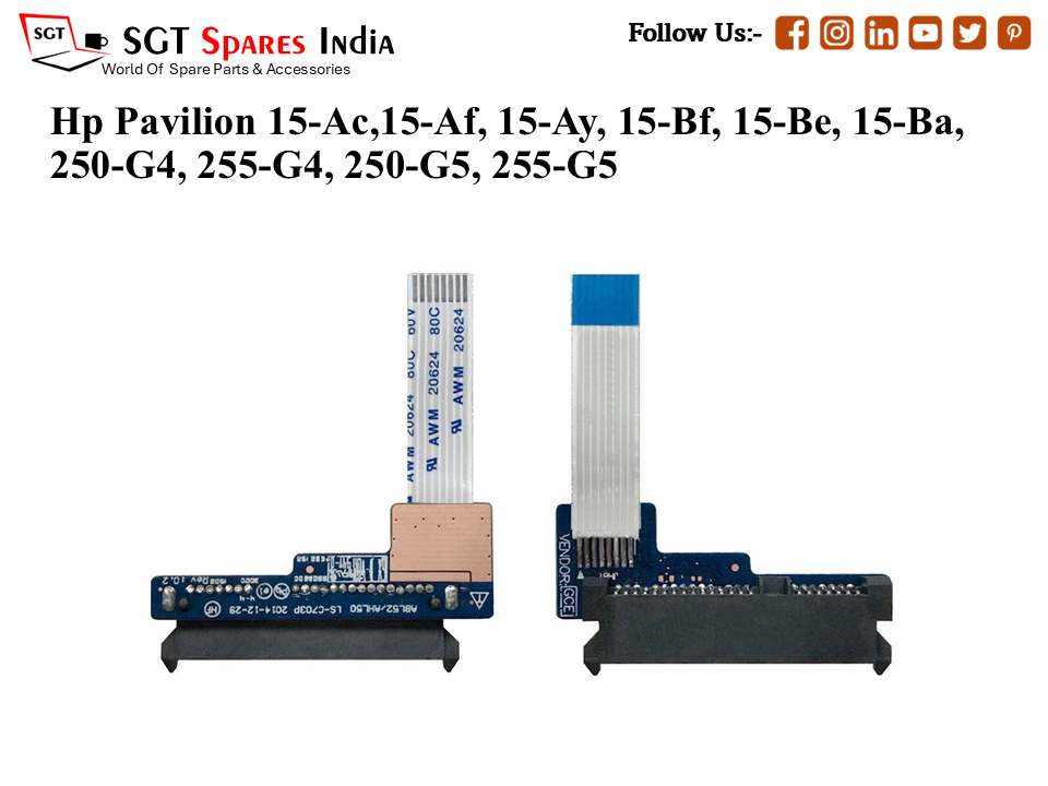 H-p Pavilion 15-Ac,15-Af, 15-Ay, 15-Bf, 15-Be, 15-Ba, 250-G4, 255-G4, 250-G5, 255-G5 Laptop Hard-Disk (HDD) Cable