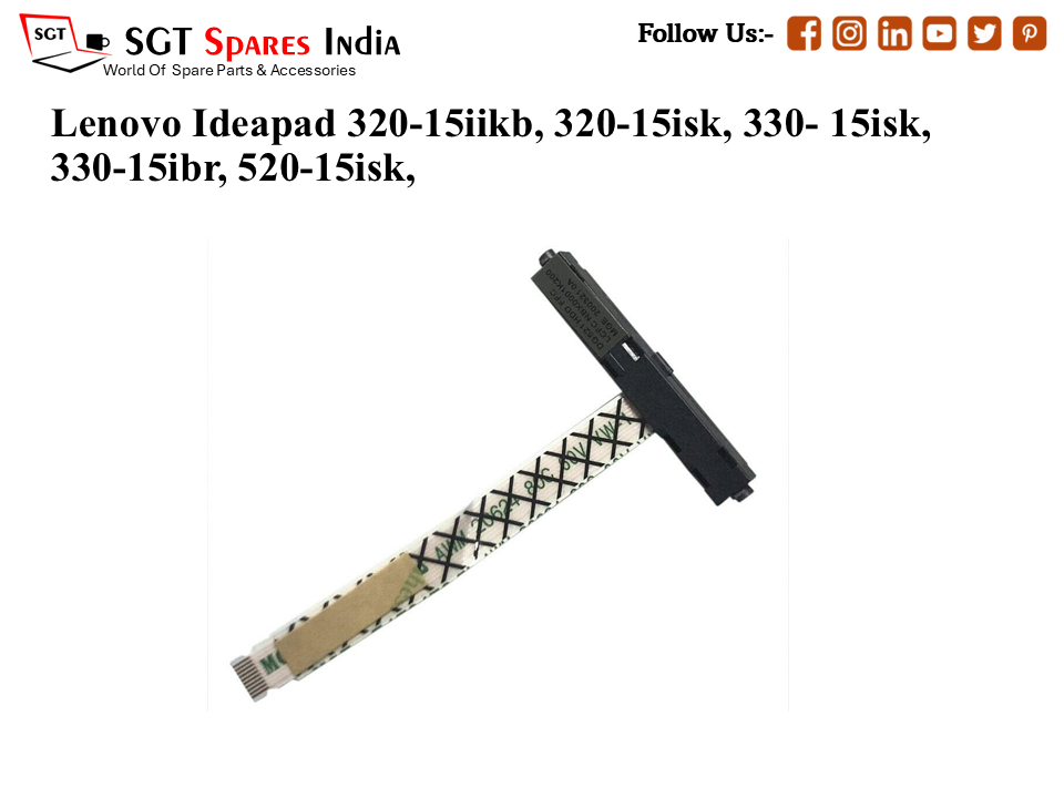 Le-novo Ideapad 320-15iikb, 320-15isk, 330- 15isk, 330-15ibr, 520-15isk, Laptop Hard-Disk (HDD) Cable