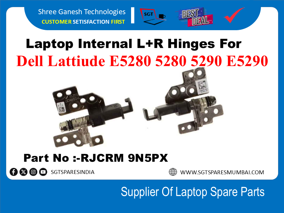 рдбреЗрд▓ рд▓реИрдЯрд┐рдпреВрдб E5280 5280 5290 E5290 рдкрд╛рд░реНрдЯ рдирдВрдмрд░ рдХреЗ рд▓рд┐рдП рд▓реИрдкрдЯреЙрдк рдЖрдВрддрд░рд┐рдХ L+R рдЯрд┐рдХрд╛:-RJCRM 9N5PX