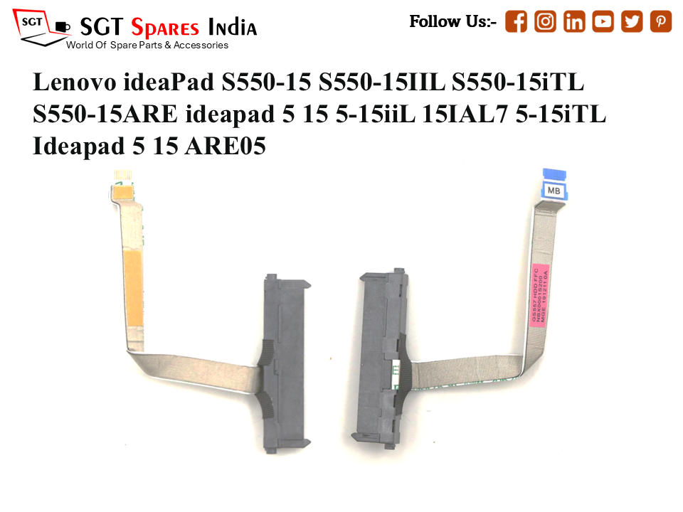 Le-novo ideaPad S550-15 S550-15IIL S550-15iTL S550-15ARE ideapad 5 15 5-15iiL 15IAL7 5-15iTL Ideapad 5 15 ARE05 Laptop Hard-Disk (HDD) Cable